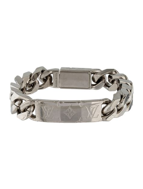 louis vuitton monogram chain bracelet